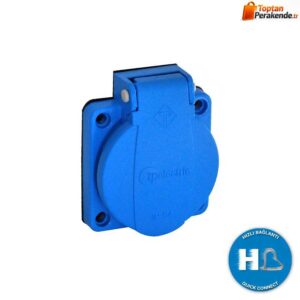 Tplast 1x16A - Pano Prizi (mavi) (HIZLI BAĞLANTI)